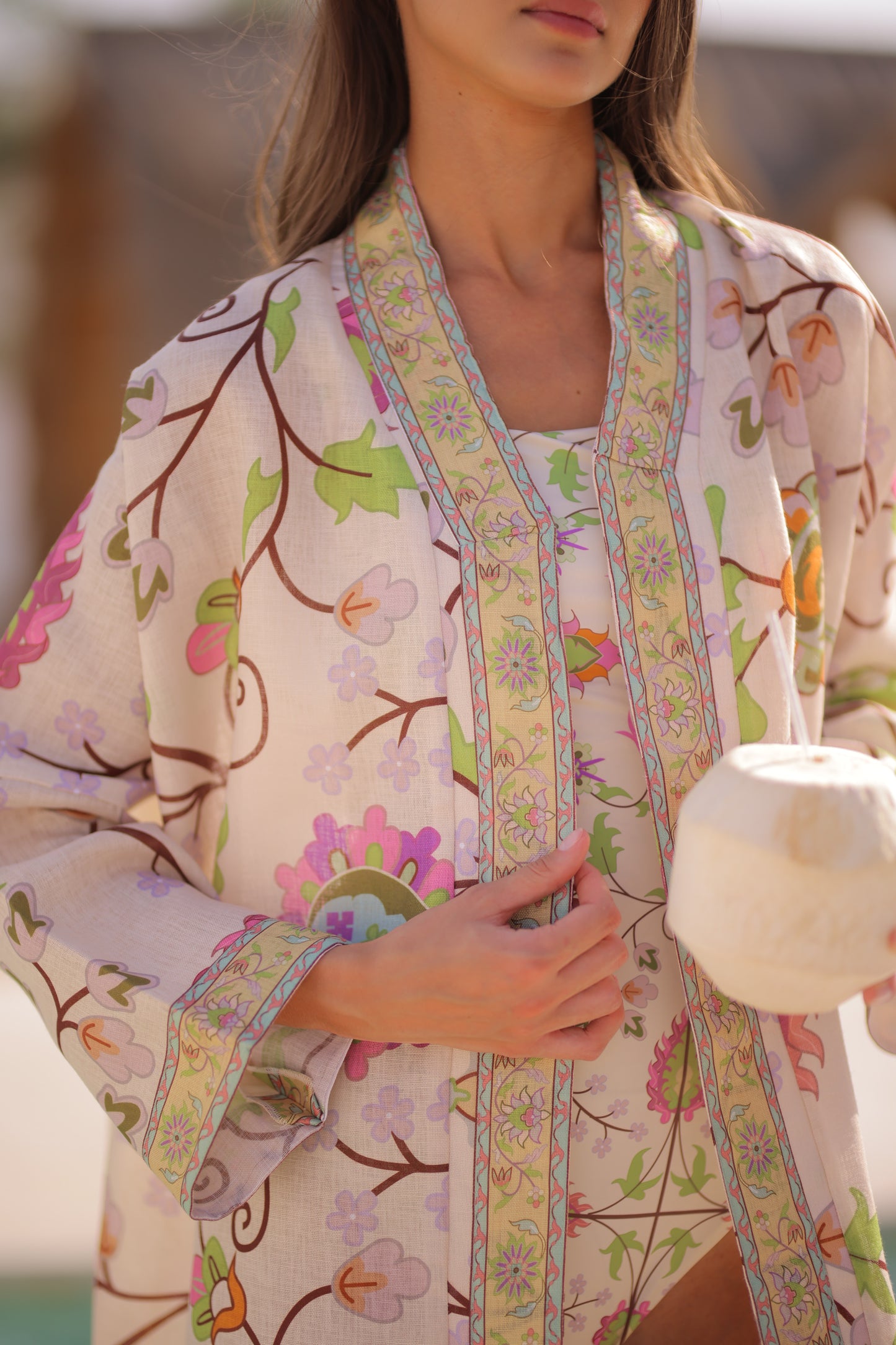 Vine kimono