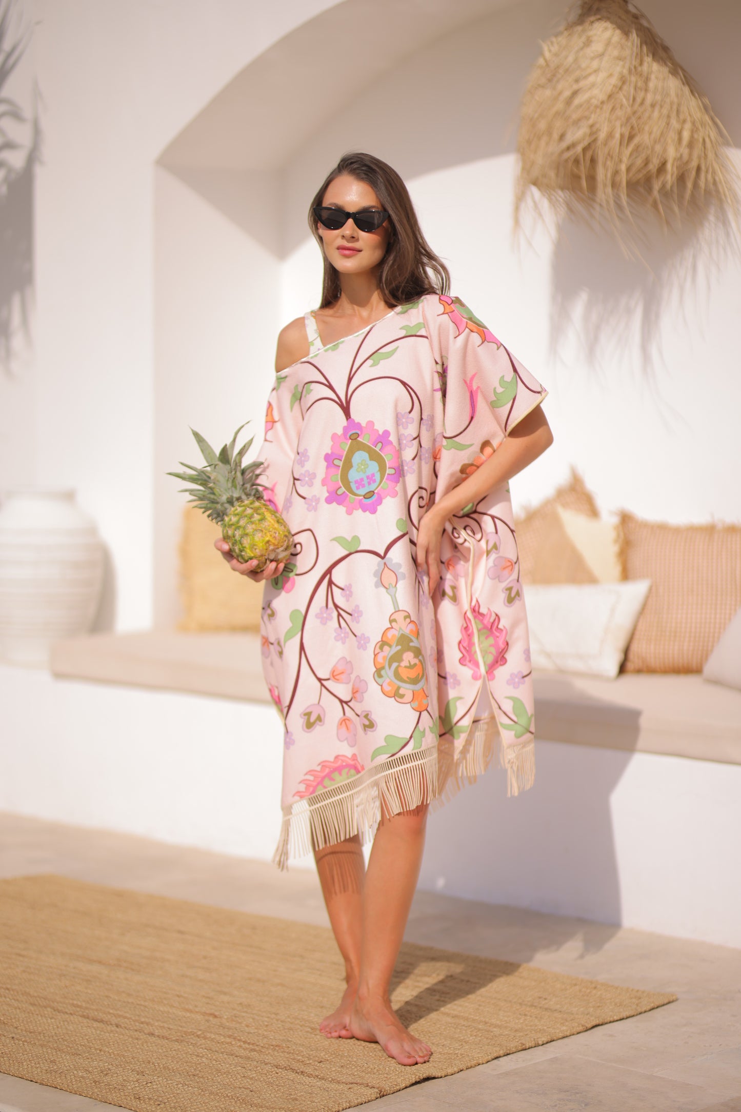 Vine towel poncho