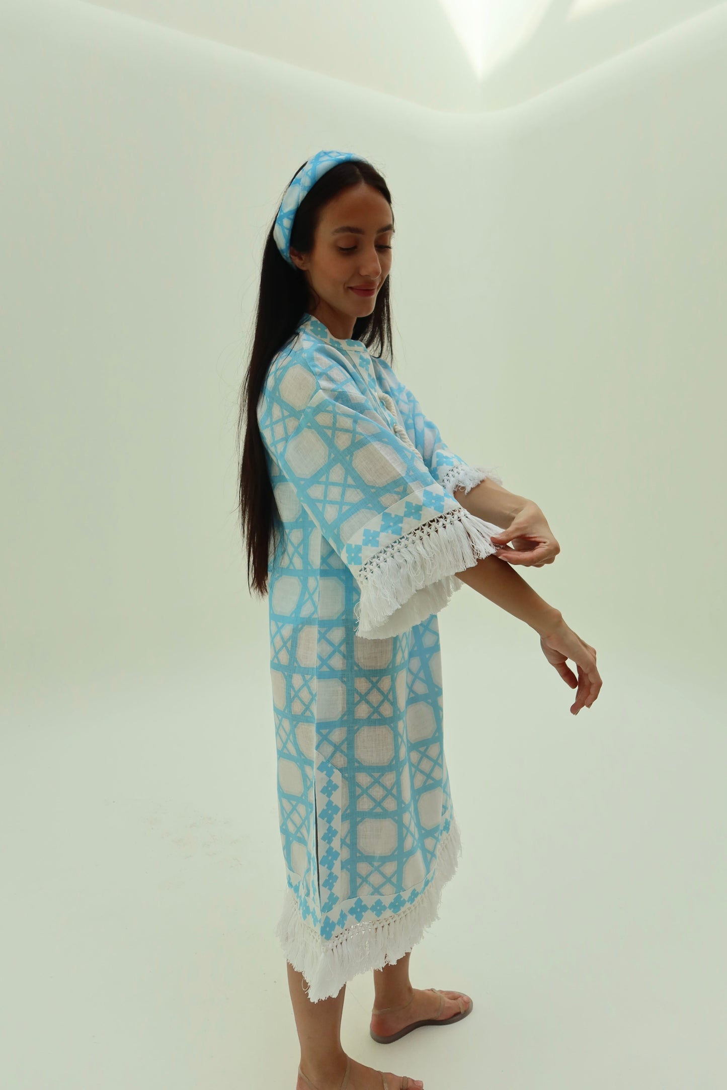 Blue coast dress