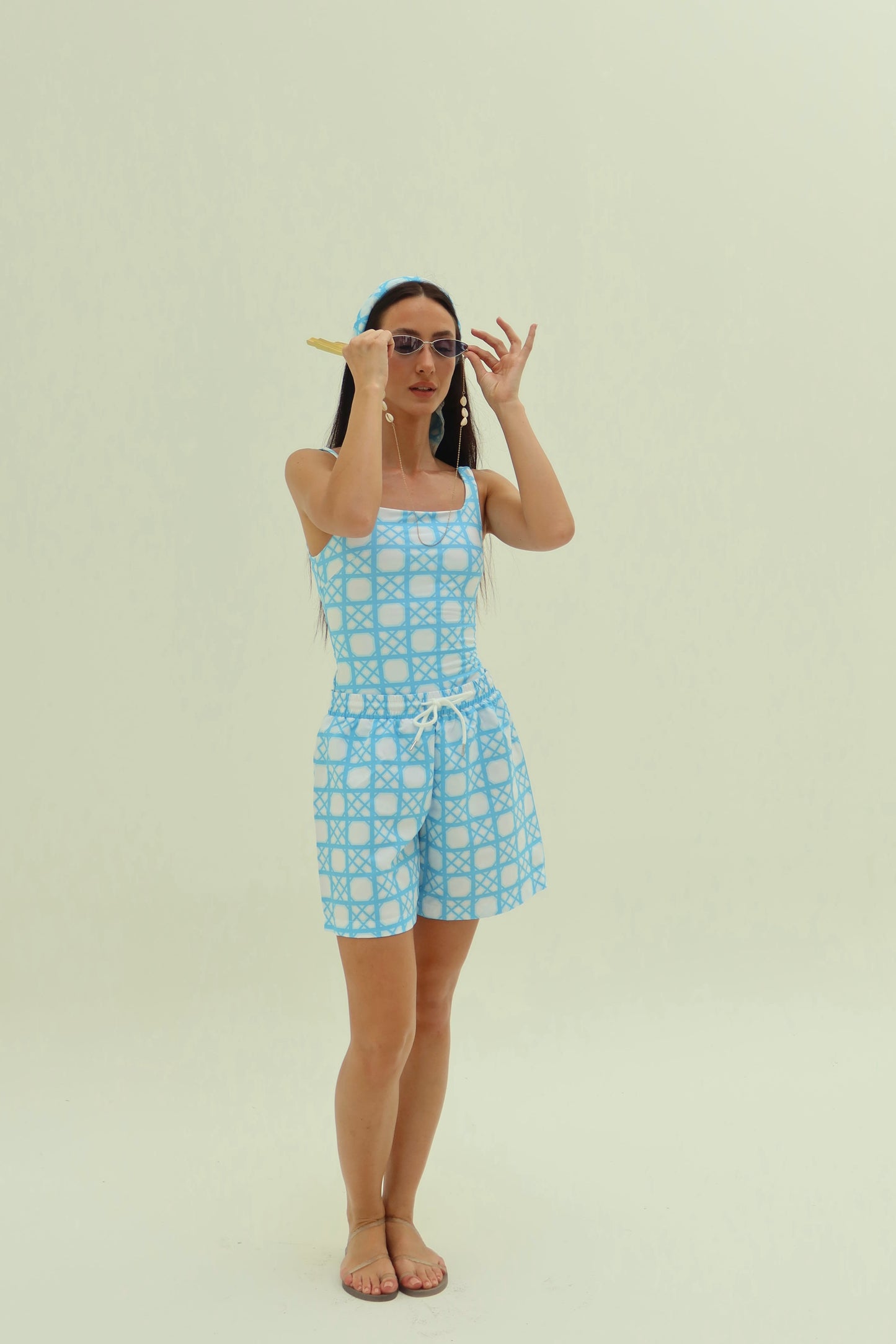 Blue coast swimsuit