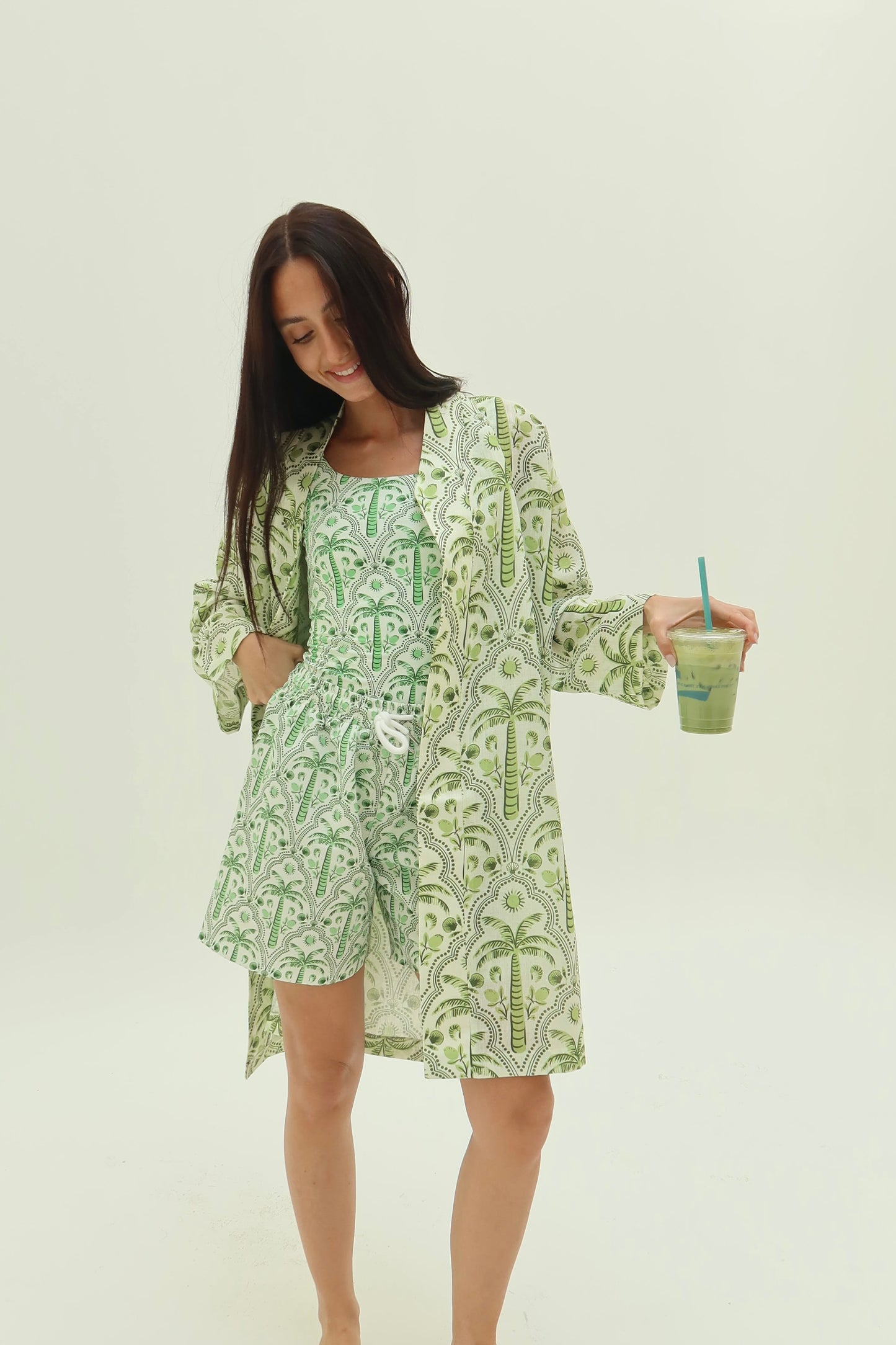 Palm kimono