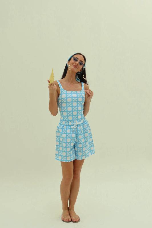 Blue coast swimsuit