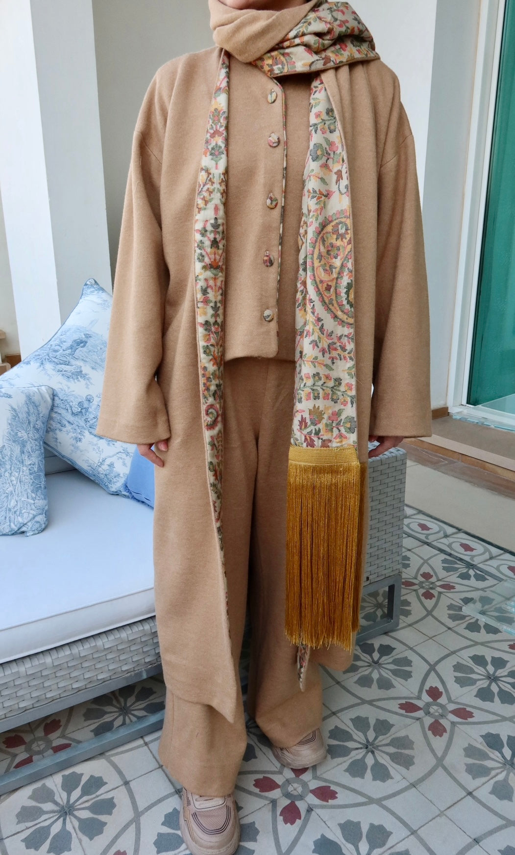 Comfy 4 piece set beige