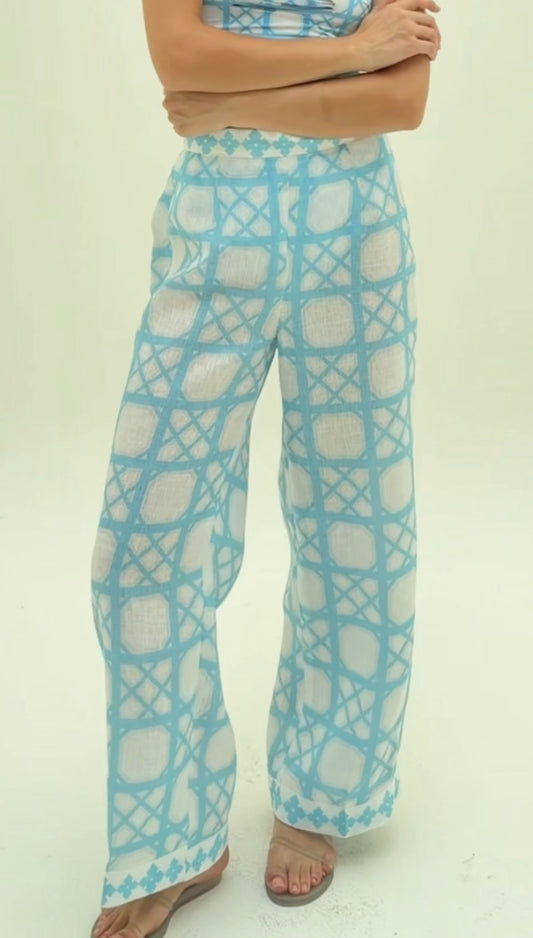 Blue coast pants
