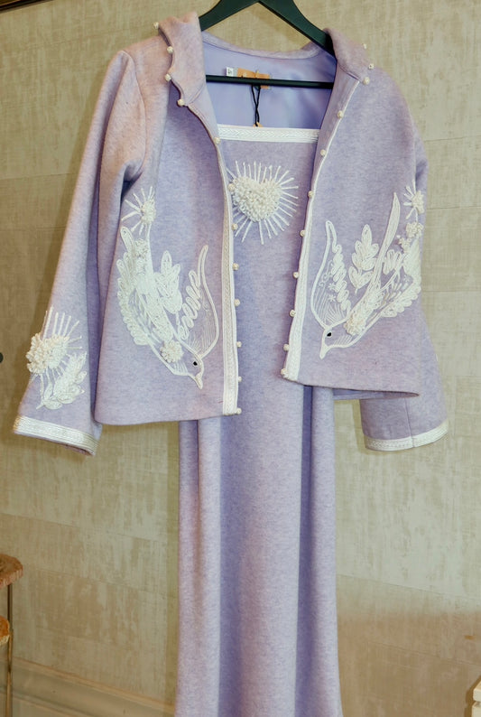 Purple bird lounge set