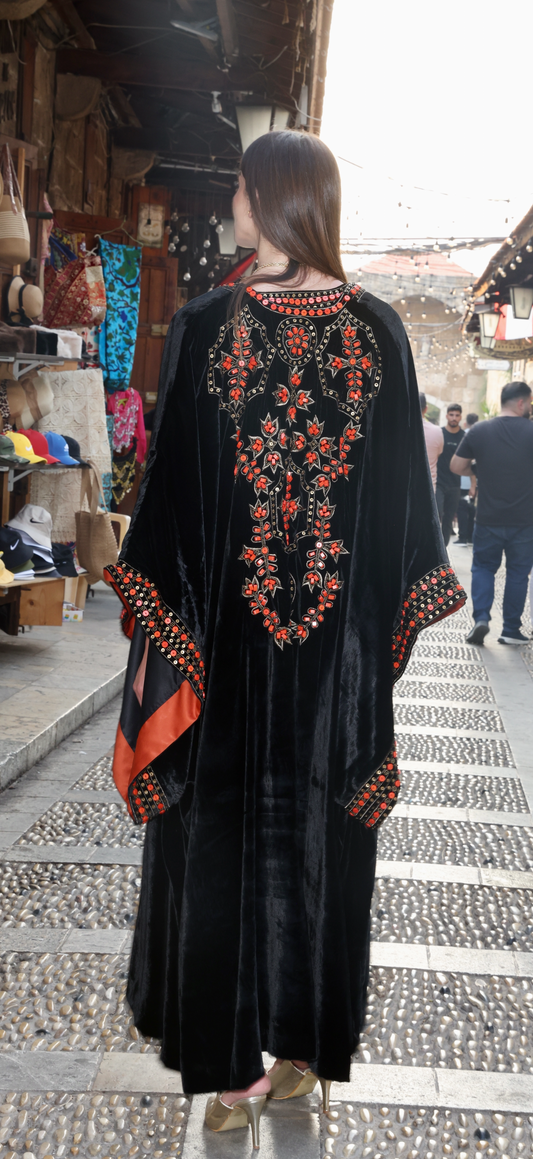 Beaded bisht set